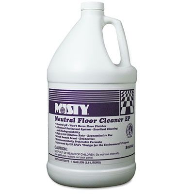 Neutral Floor Cleaner EP, Lemon Scent, 1 gal Bottle