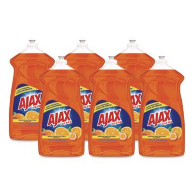 Dish Detergent, Liquid, Orange Scent, 52 oz, Bottle, 6/Carton