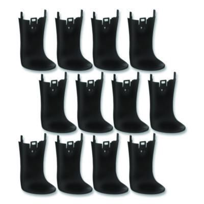 SHIELD Floor and Wall Protector for ADX and LTX Dispensers, Black, 12/Carton