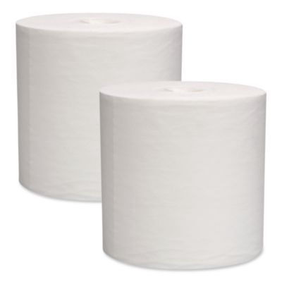 L30 Towels, Center-Pull Roll, 9.8 x 15.2, White, 300/Roll, 2 Rolls/Carton