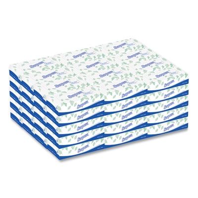 Facial Tissue for Business, 2-Ply, White, 125 Sheets/Box, 60 Boxes/Carton