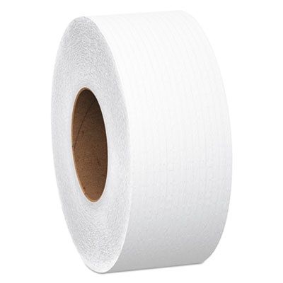 Essential JRT Extra Long Bathroom Tissue, Septic Safe, 2-Ply, 3.55" x 2,000 ft, White, 6 Rolls/Carton