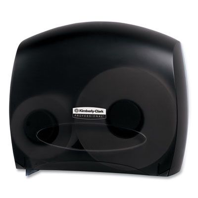 JRT Jr. Escort Jumbo Bathroom Tissue Dispenser, 13.33 x 5.75 x 16, Smoke
