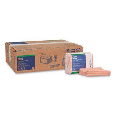 Small Pack Foodservice Cloth, 1-Ply, 11.75 x 14.75, Unscented, Red/Red Stripe, 50/Poly Pack, 4 Packs/Carton