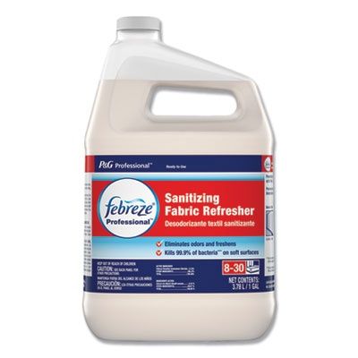 Professional Sanitizing Fabric Refresher, Light, 1 gal Bottle, Ready to Use