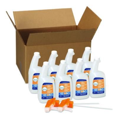 Fabric Refresher Spray, Fresh Clean Scent, (8) 32 oz Bottles and (2) Trigger Sprayers/Carton