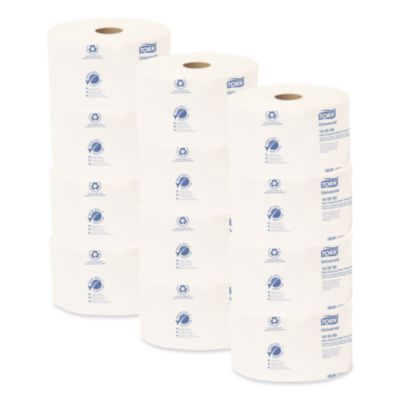 Universal High Capacity Bath Tissue with OptiCore, Septic Safe, 2-Ply, White, 2,000 Sheets/Roll, 12 Rolls/Carton
