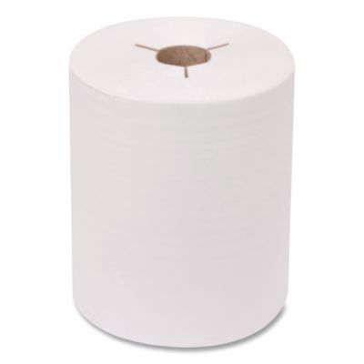 Advanced Hand Towel Roll, Notched, 1-Ply, 8 X 11, White, 491/roll, 12 Rolls/carton
