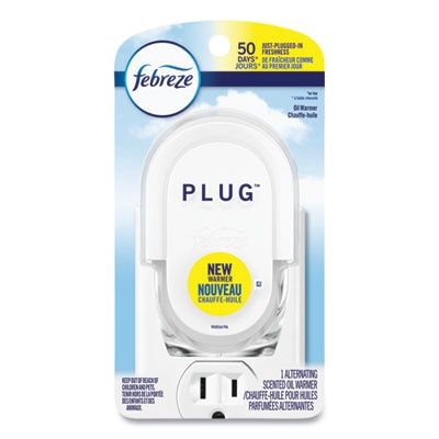 PLUG Air Freshener Warmer, 2.5 x 3 x 4, Off White