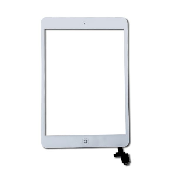 iPad Mini 2 Full Assembly Digitizer with Adhesive and Home Button (White)