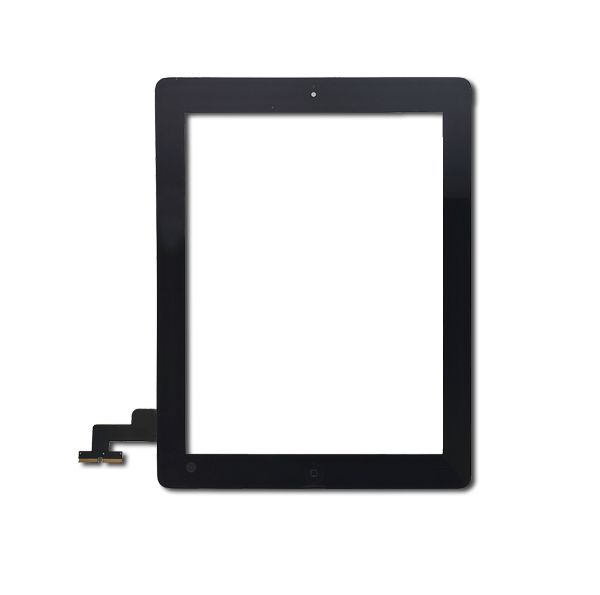 iPad 2 Full Assembly Digitizer with Adhesive and Home Button (Black)