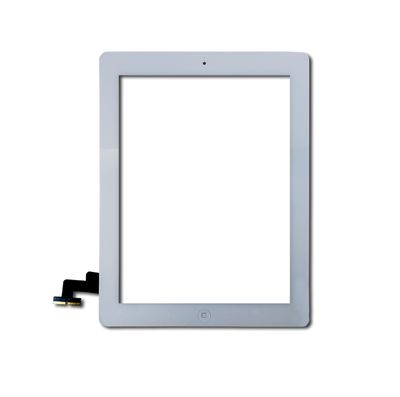 iPad 2 Full Assembly Digitizer with Adhesive and Home Button (White)