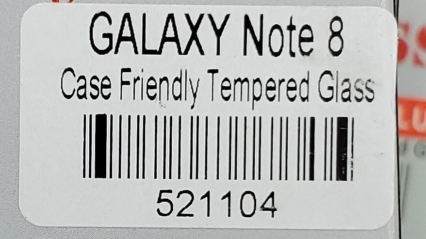 CASE FRIENDLY I GLASS TEMPERED GLASS FOR SAMSUNG S8 TO NOTE 10 PLUS REGULAR