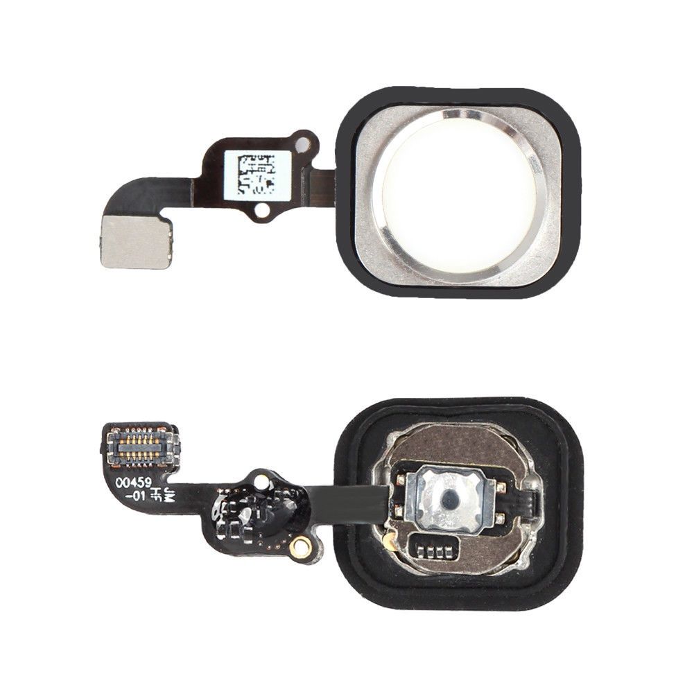 iPhone 6S Home Button with Flex Cable (Silver)