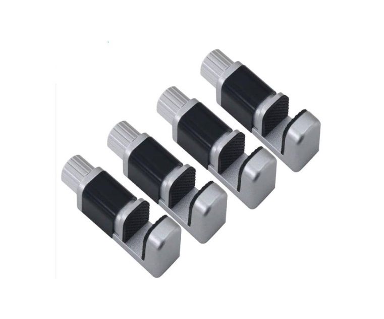 Aluminum alloy pressure screen fixed metal clip 4 pack