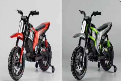 Children's electric mountain off-road toy motorcycle