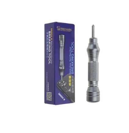 Mechanic irock glass breaking tool