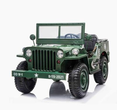 Extra large three seater Jeep children's electric car