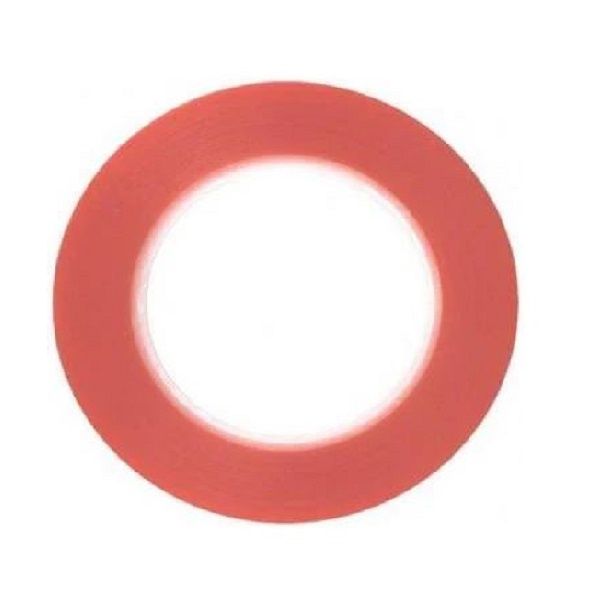 RED DOUBLE SIDED TAPE 2MM