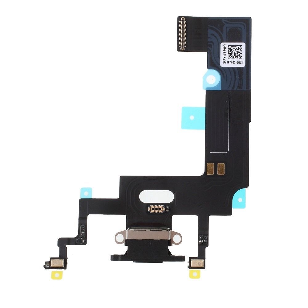 Charging Port Flex Cable Compatible For iPhone XR (Black)
