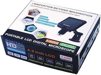 MICROSCOPE MAGNIFIER 1-600X