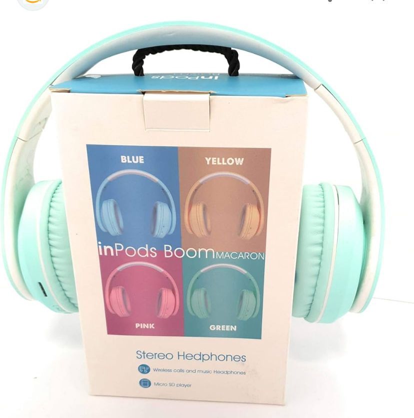 B35 Macaron illuminated Bluetooth earphones