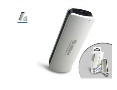 PKG 2600 mAh USB Powerbank Plastic Black