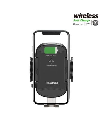 EH39BK 15W Wireless Charging Air Vent Car Holder