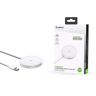 EW07WH: 15W MAGNETIC WIRELESS CHARGER