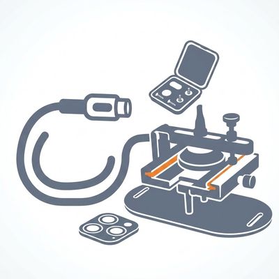 Back glass repair tools