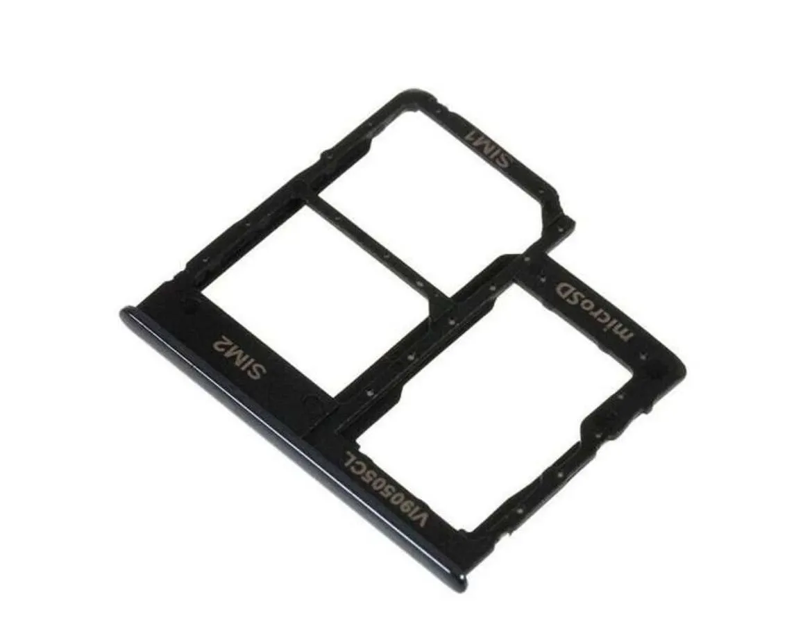 Samsung A10E/A20E dual sim tray (black)