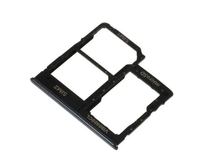 Samsung A10E/A20E dual sim tray (black)
