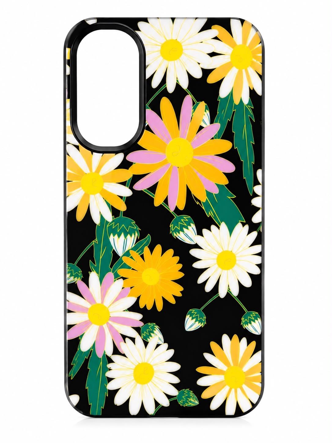 Bliss Floral Solid Design Hybrid Cover Case for Moto G 5G 2022  - Floral