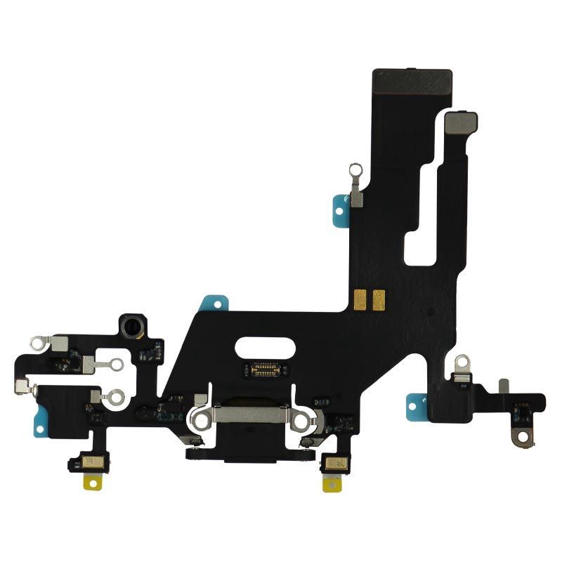 iphone 11 charging flex PORT BLACK