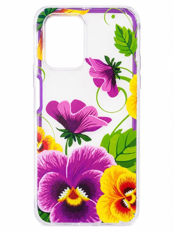 Essence Beautiful Design Hybrid Shockproof Case for Motorola G POWER 5G 2023  - Floral Purple
