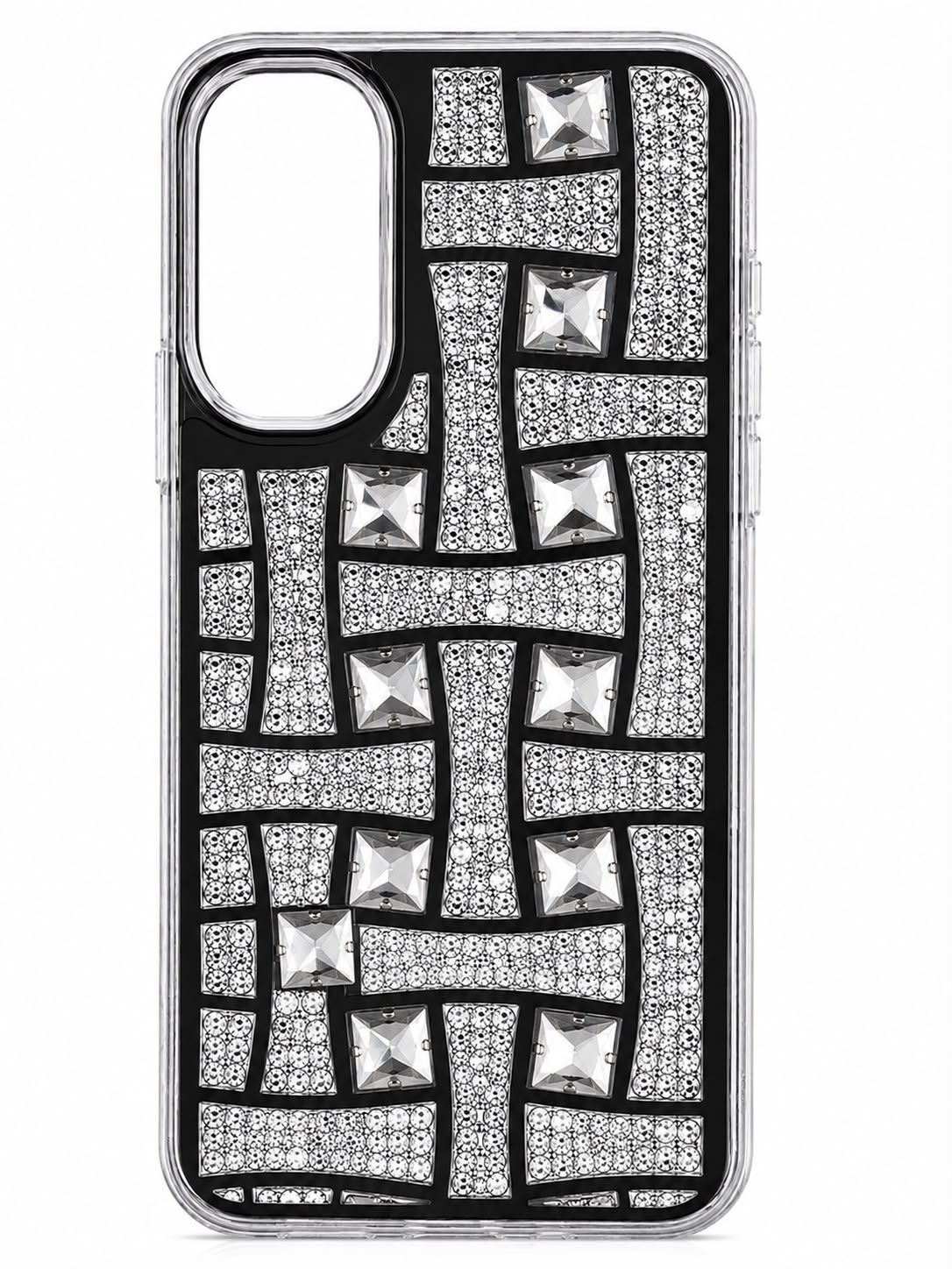 Bling Hybrid Case Cover for Moto G 5G 2022 - Black