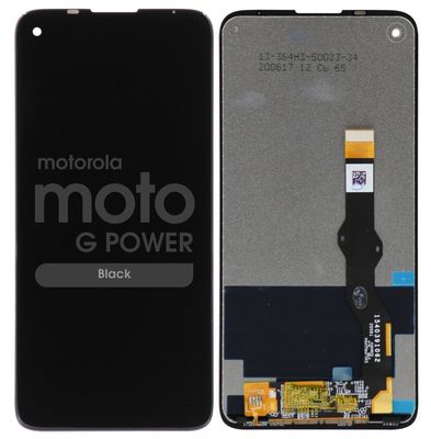 LCD Assembly With Frame Compatible For Motorola Moto G Power (XT2117 / 2021) (Refurbished) (Blue)