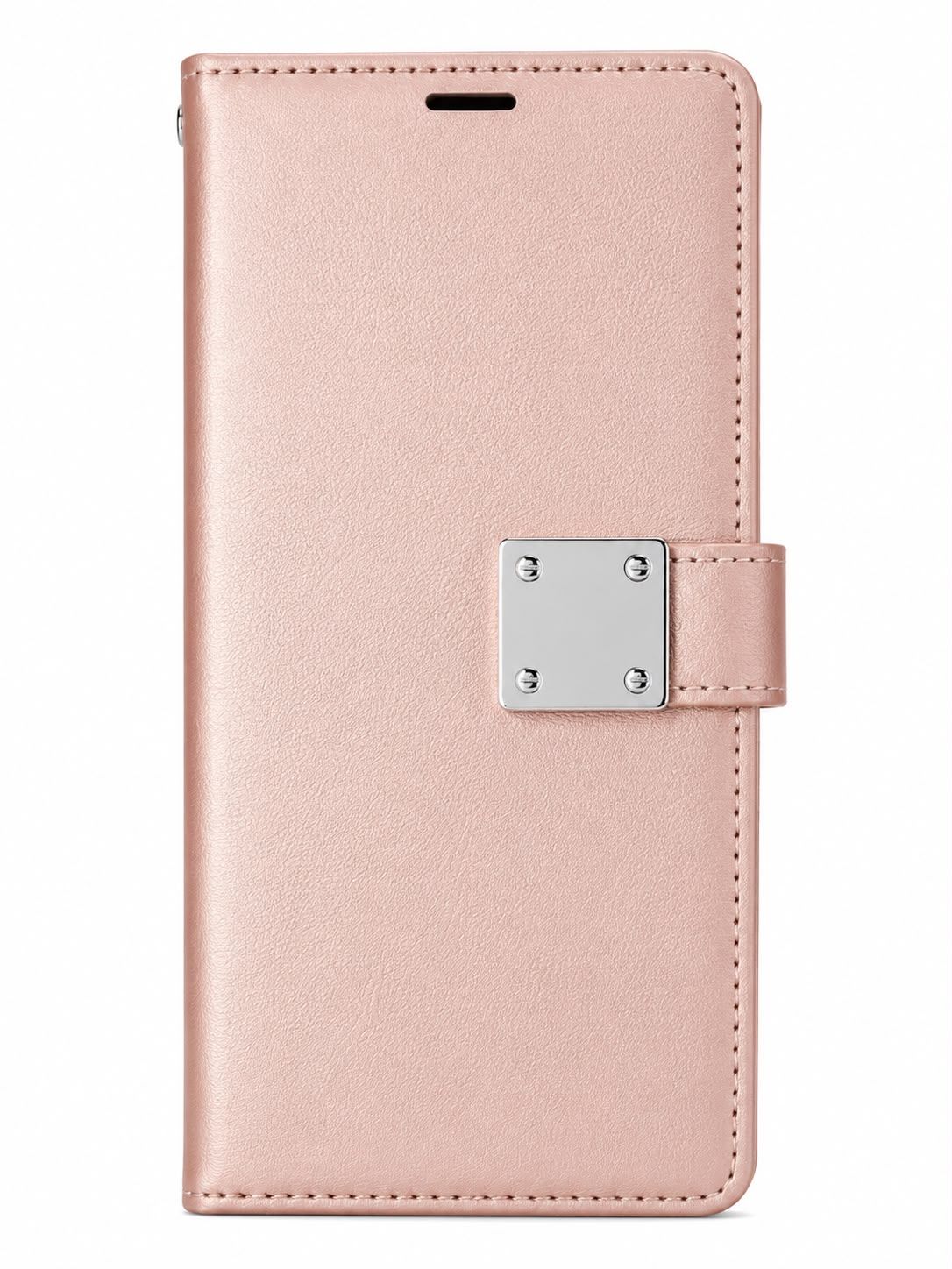 Wallet ID Card Holder Case for Google Pixel 7 - Rose Gold