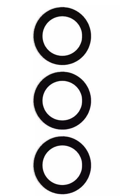 Samsung Galaxy S24 5G (3 Piece Set) (All Colors) Back Camera Lens (Glass Only) With Adhesive