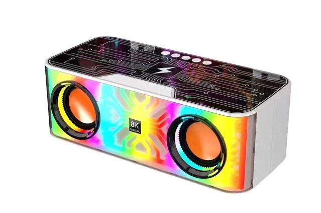 HM-A9 LED BLUETOOTH SPEAKER WITH WIRELESS CHARGER