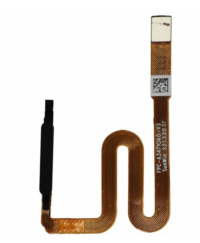 Fingerprint Reader With Flex Cable Compatible For Samsung Galaxy A03S (A037F / 2021) (Black)