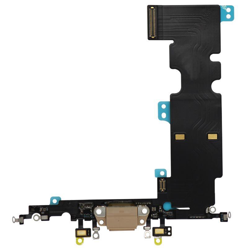 IPhone 8 Plus (Premium) (Gold) Charging Port Flex Cable