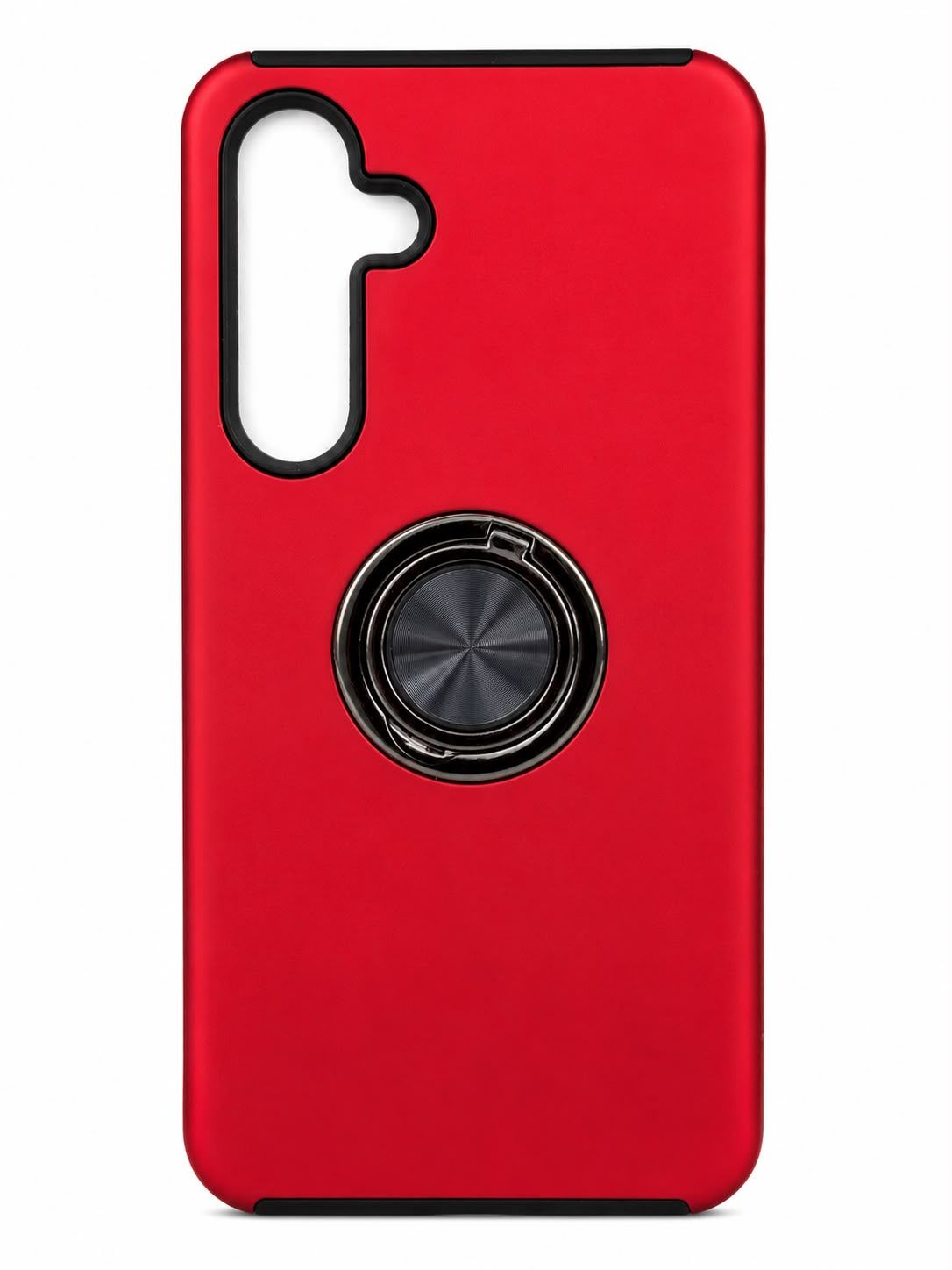 CHIEF Oil Painted Magnetic Ring Stand Hybrid For Samsung S24 FE- Red