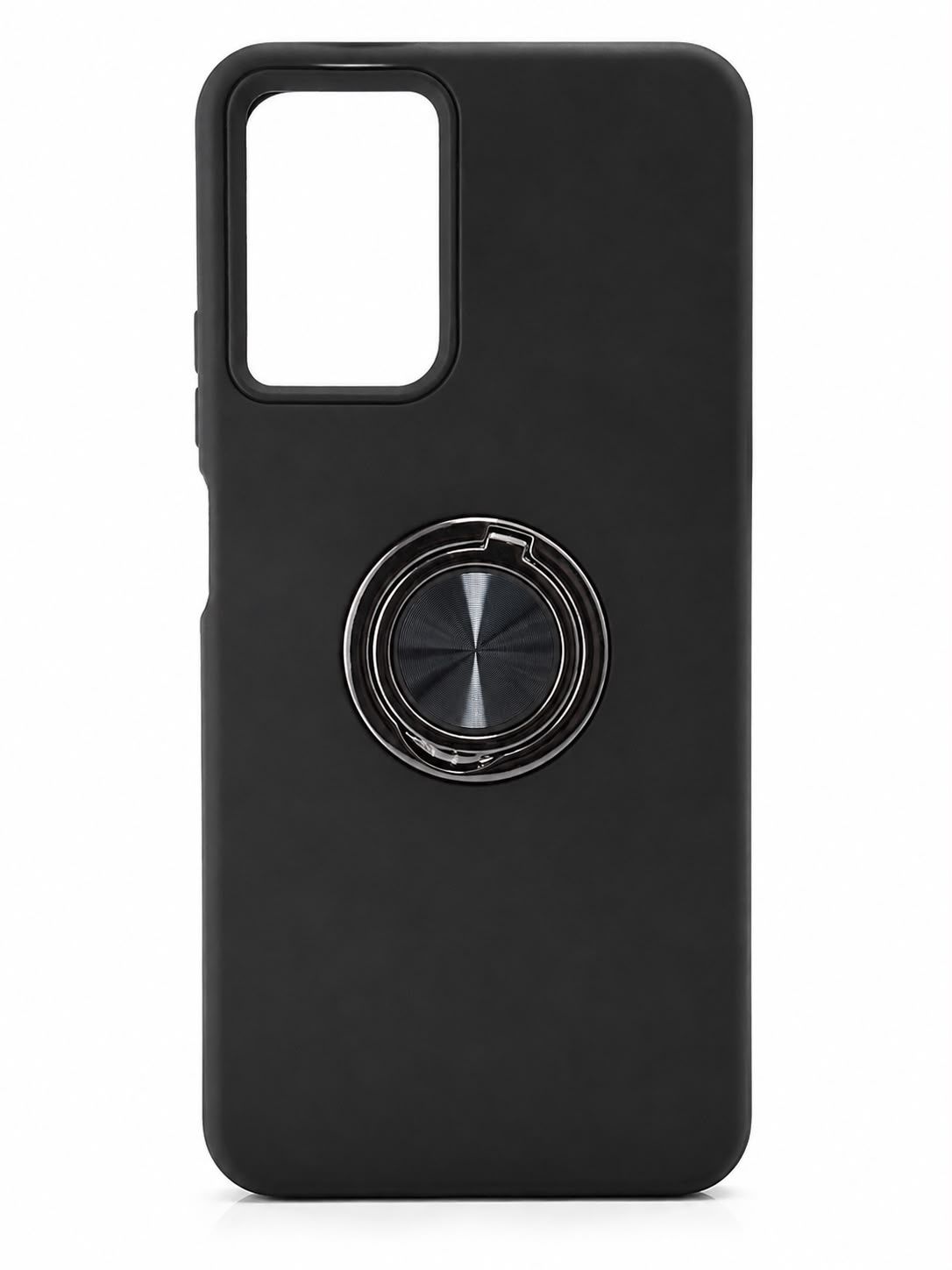 Chief Oil Painted Magnetic Ring Stand Hybrid Case Cover for Motorola Moto G 5G 2024 - Black