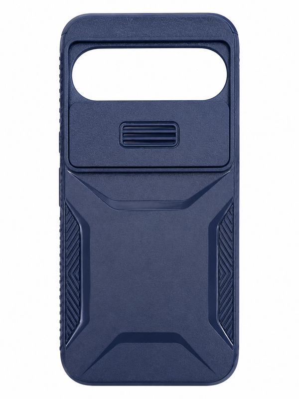 Ultimate U Design Hybrid with Camera Window Covering for Google Pixel 9 Pro XL 6.8 inch - Dark Blue