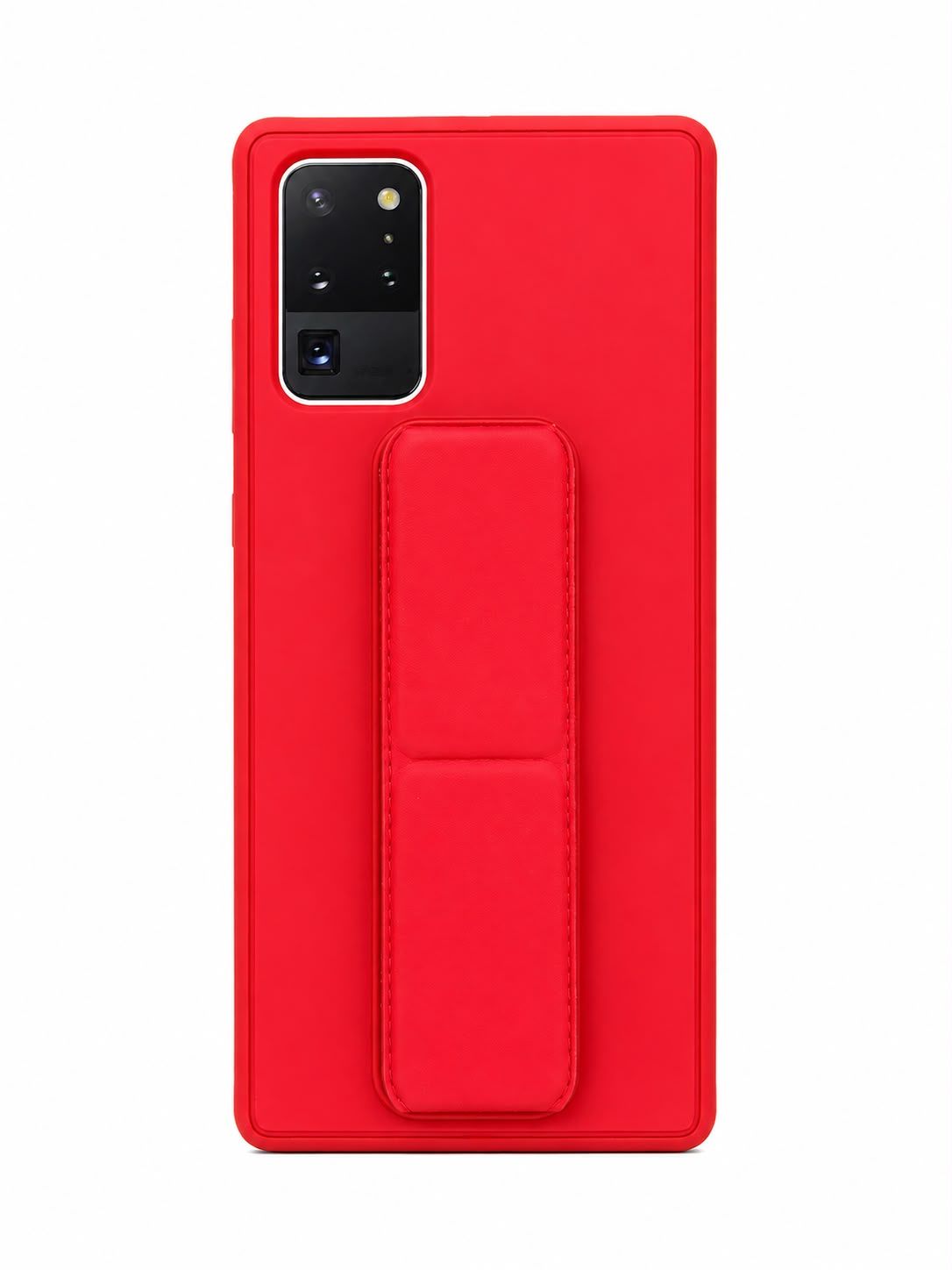 Premium PC TPU Foldable Magnetic Kickstand For Samsung Galaxy Note 20- Red