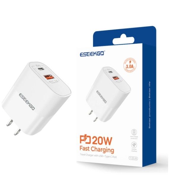 ESEEKGO brand T-32UB PD-20W charging head
