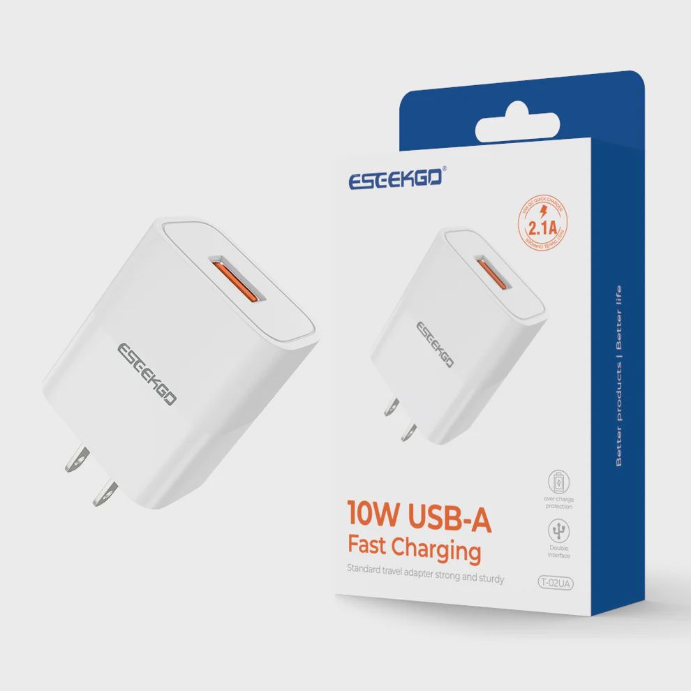 ESEEKGO T-02UA 10W USB-A Travel Adapter