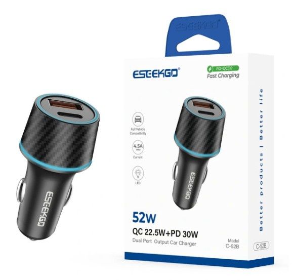 ESEEKGO brand C-52B separate car charger