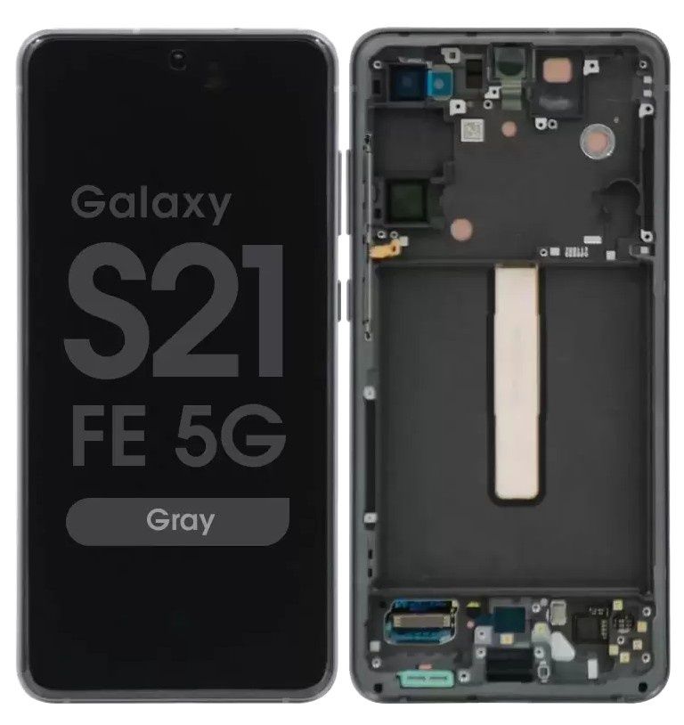 SAMSUNG S21FE SOFT OLED WITH FRAME GRAPHITE